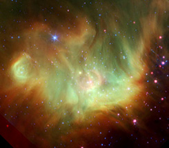 Forrás: NASA/JPL-Caltech/L. Cieza (Univ. of Texas at Austin) Forrás: NASA/JPL-Caltech/L. Cieza (Univ. of Texas at Austin)