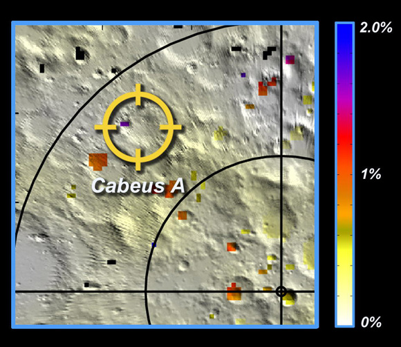 Forr�s: NASA, LCROSS